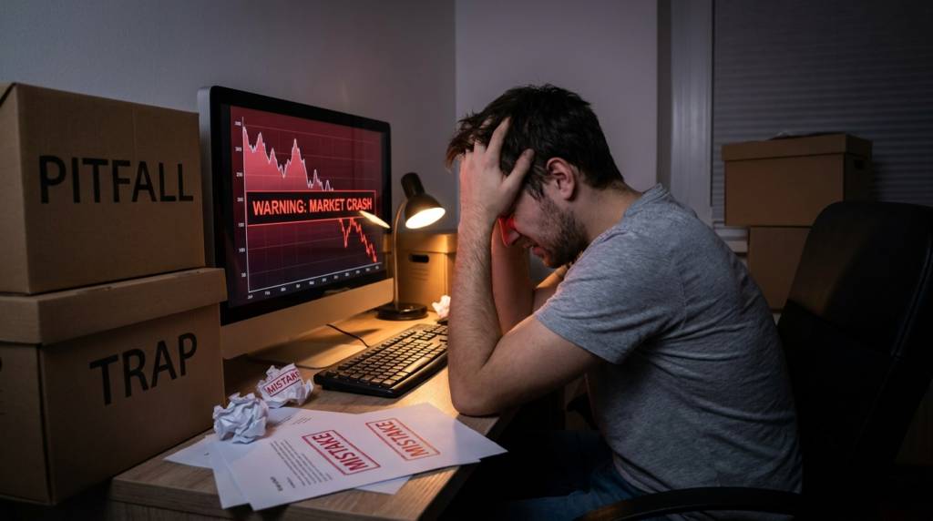 Os maiores erros de quem começa a investir em ações